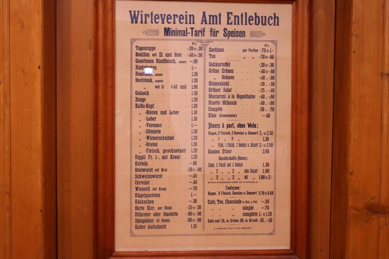Hotel Adler Schupfheim ภายนอก รูปภาพ